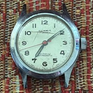 Vintage Military Summit Mens Watch